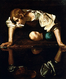 Narcissus-Caravaggio